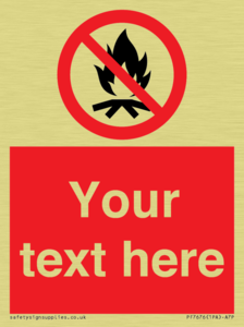 Custom prohibition No campfire